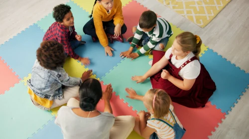 children learning in a lw pressure environment