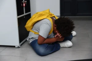 child anxious at school