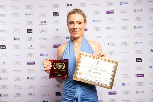Joanna Gibbs winner at NTA 2026